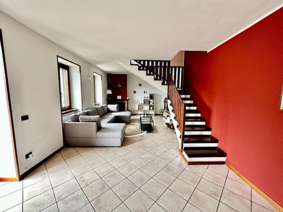 3Br Villetta Con Panoramica Sul Lago Nesso Esterno foto