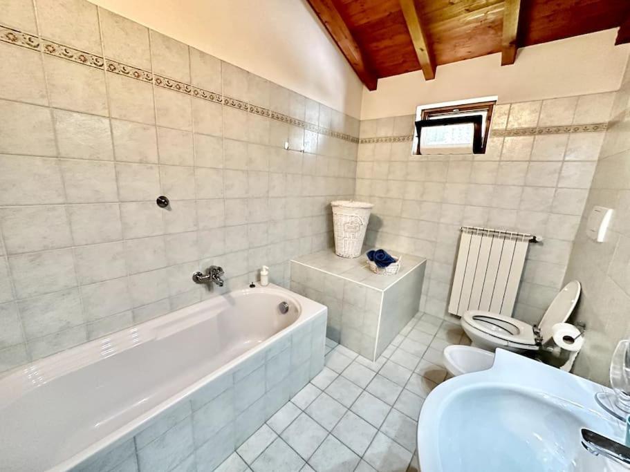 3Br Villetta Con Panoramica Sul Lago Nesso Esterno foto