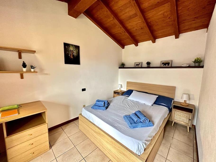 3Br Villetta Con Panoramica Sul Lago Nesso Esterno foto